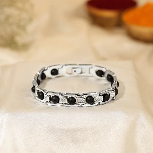 Karungali Link Chain Bracelet