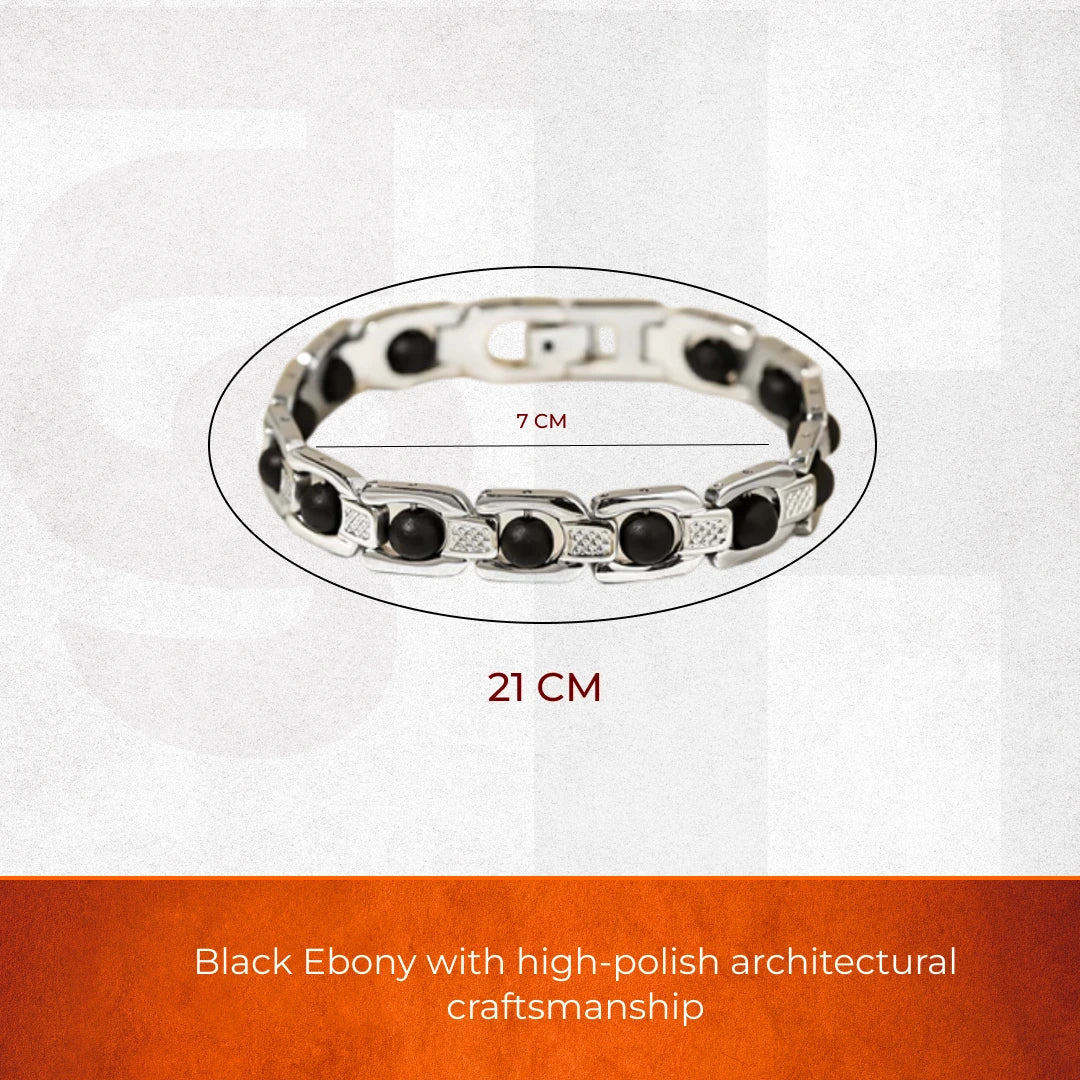 Karungali Link Chain Bracelet