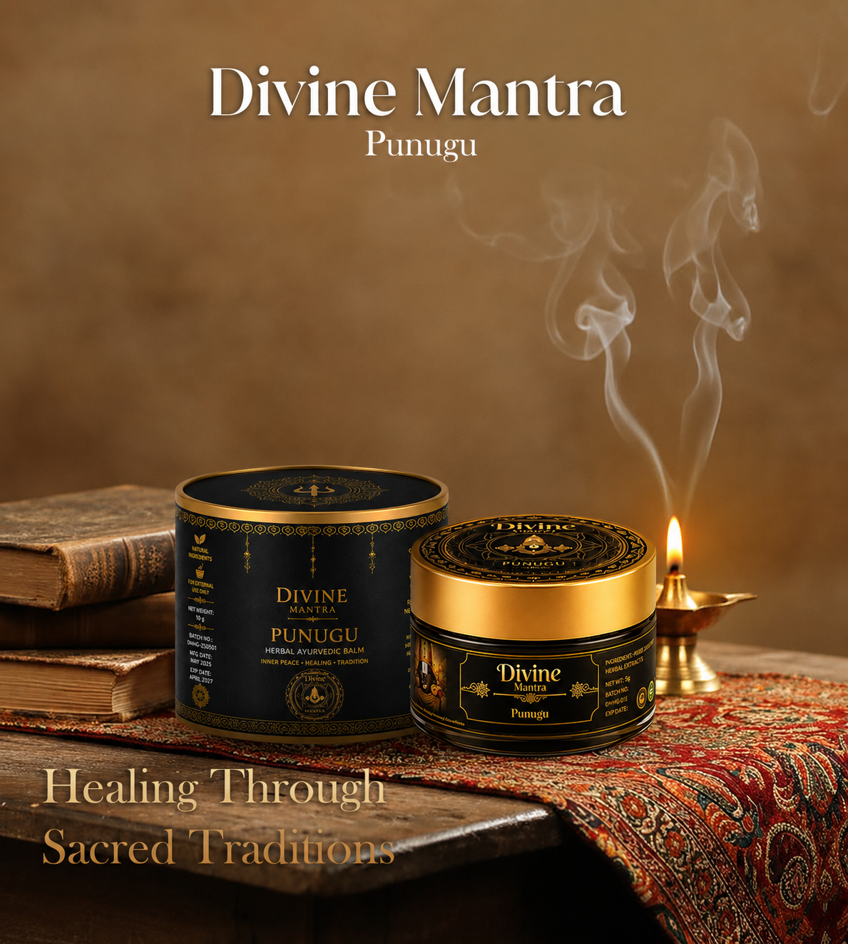 Divine Mantra Punugu (Premium Quality 25Grm)