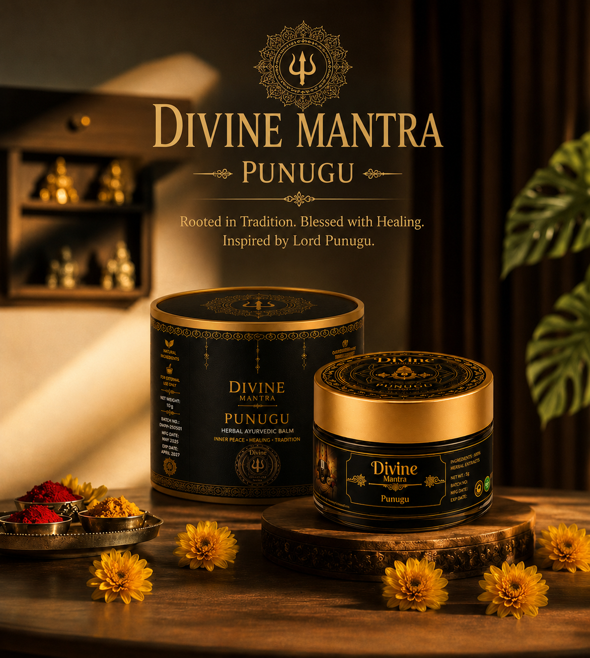 Divine Mantra Punugu (Premium Quality 25Grm)